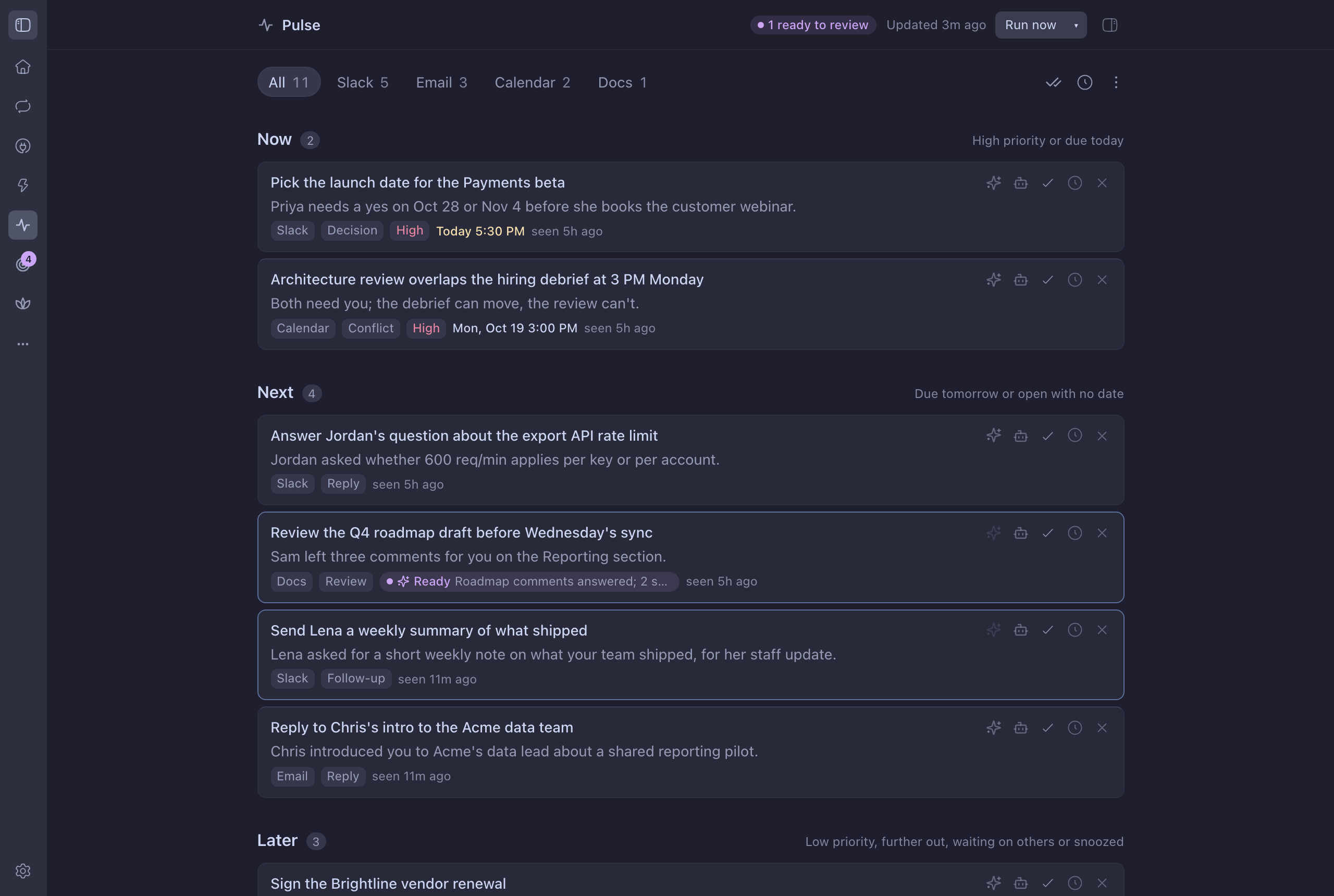 Pulse screenshot 1