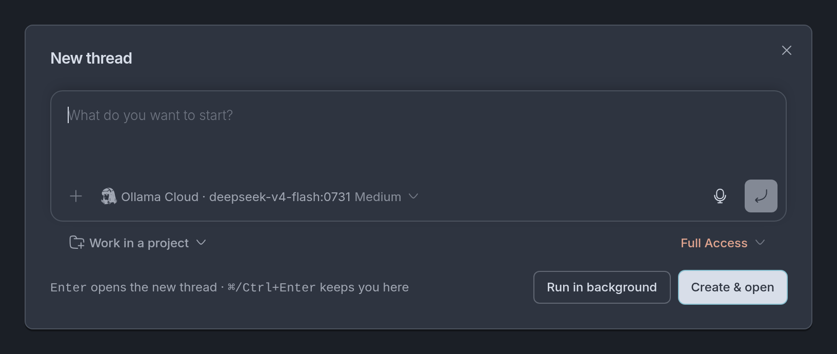 Quick Thread screenshot 1