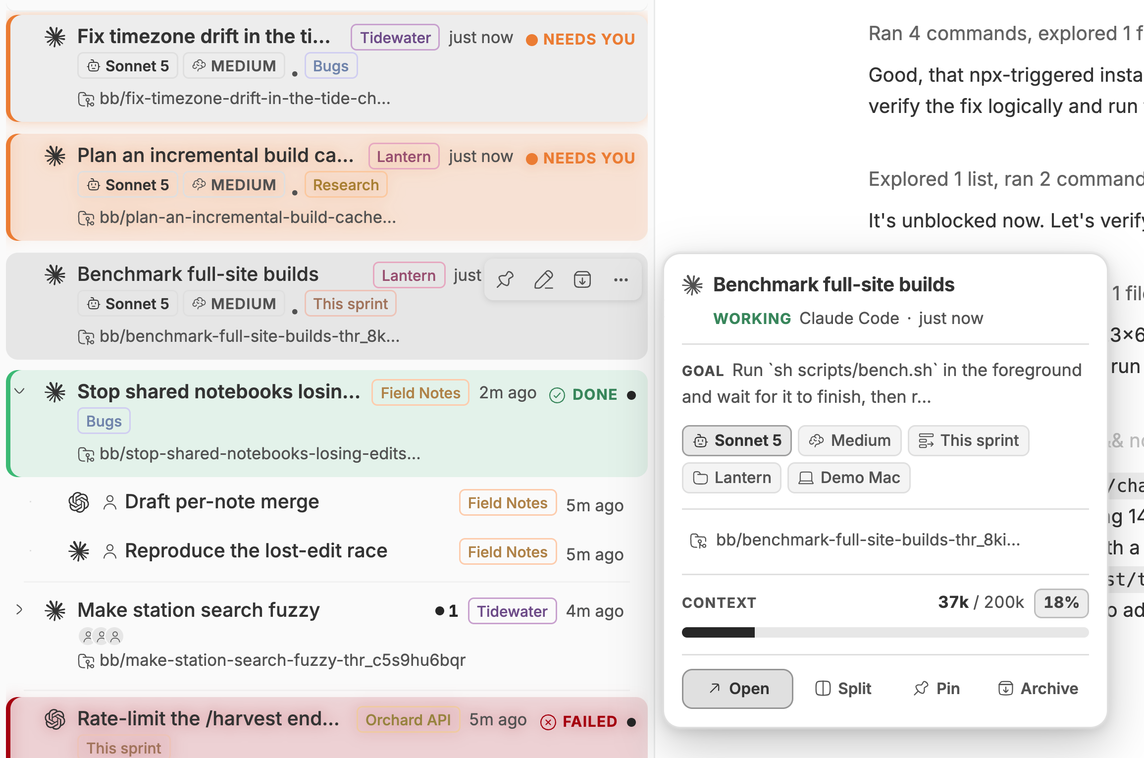 Radar Sidebar screenshot 2