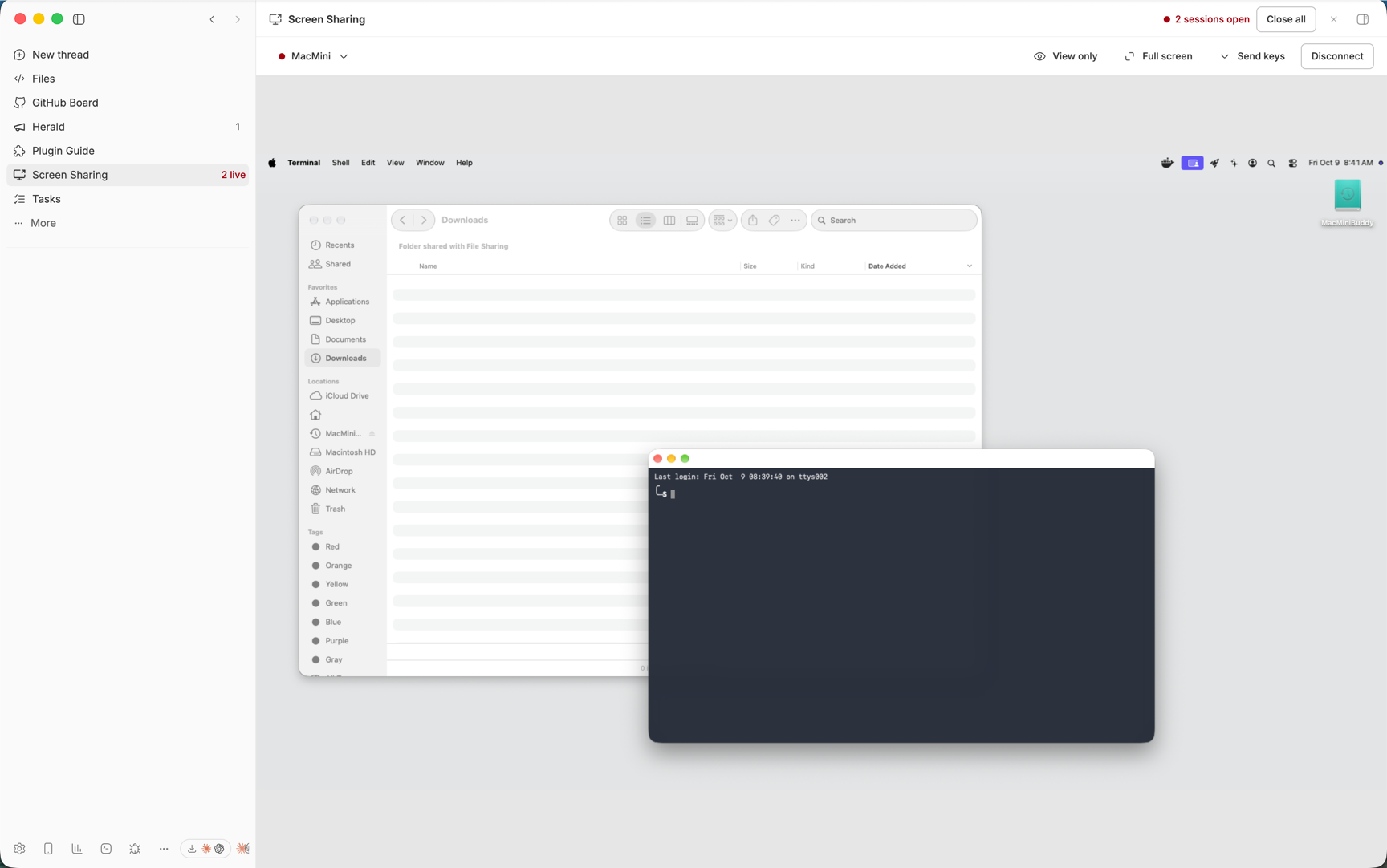 Screen Sharing screenshot 3