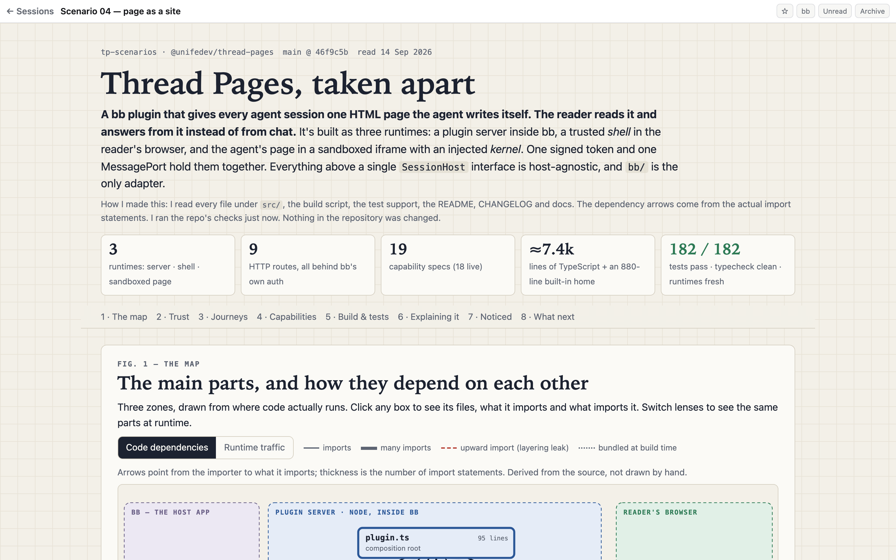 Thread Pages screenshot 4