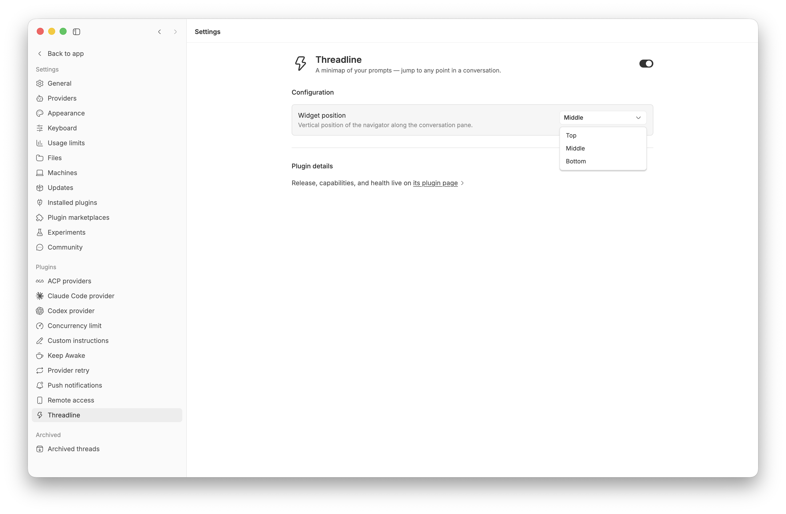 Threadline screenshot 3
