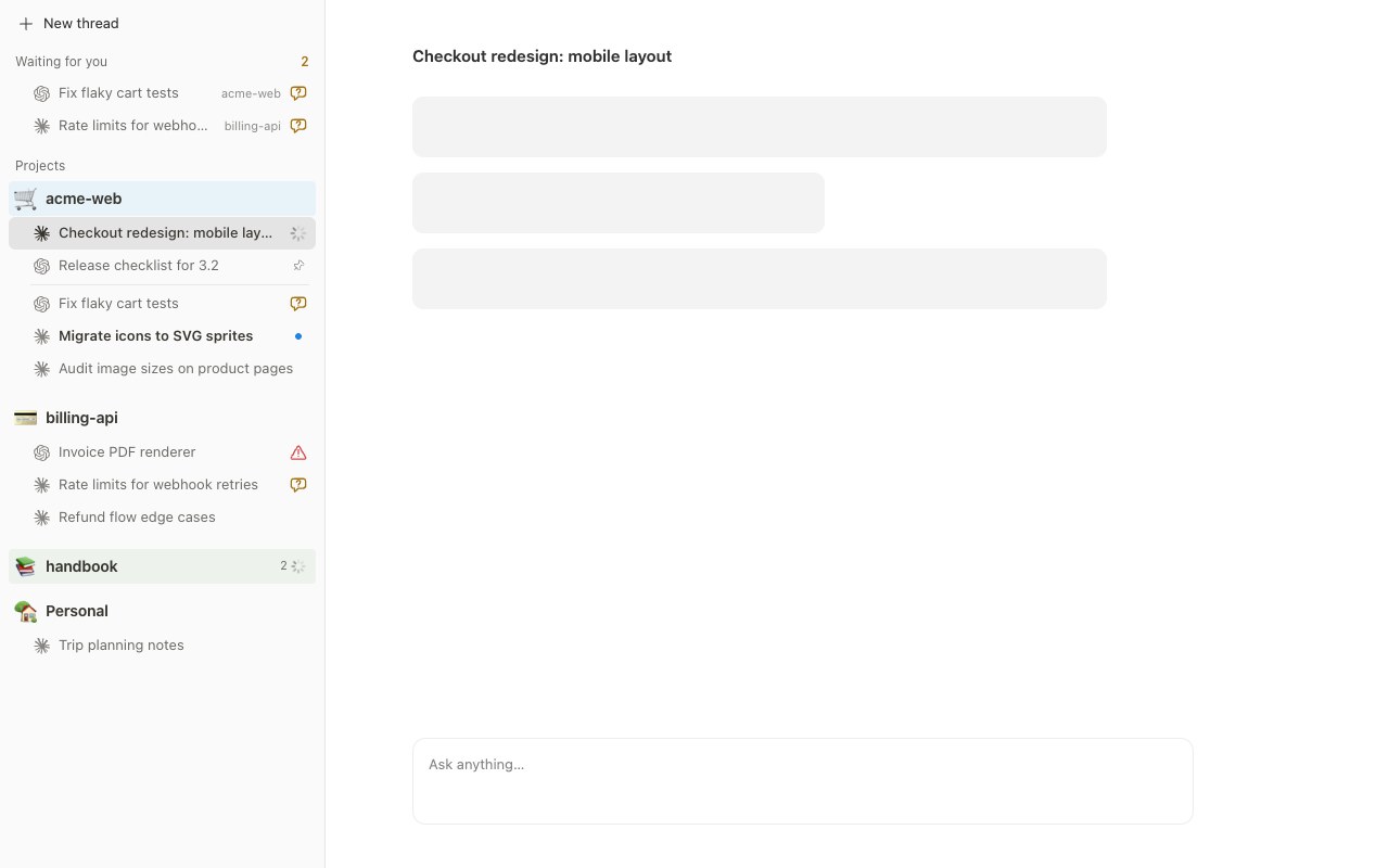 Threadspace screenshot 1