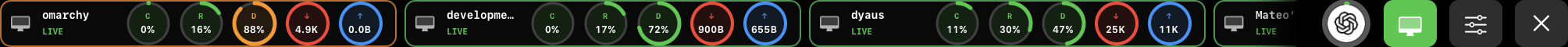 Touch Bar Agent Monitor screenshot 2