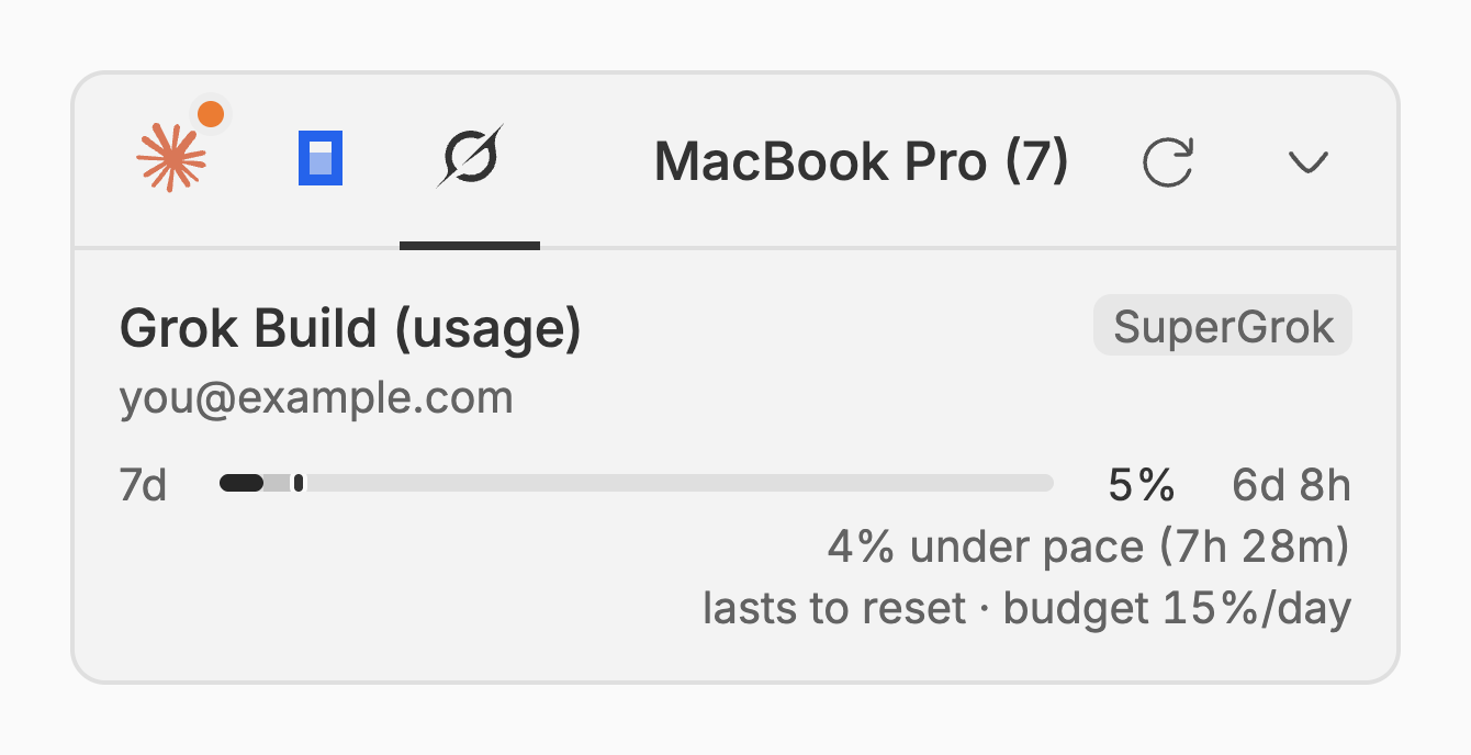 Usage Pace screenshot 3