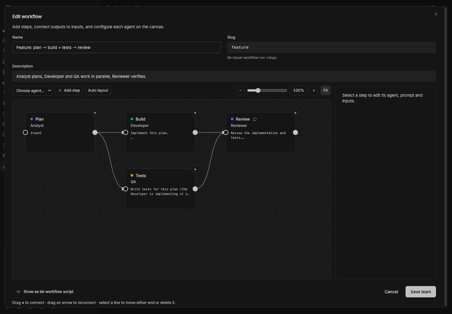 Visual Workflows screenshot 1