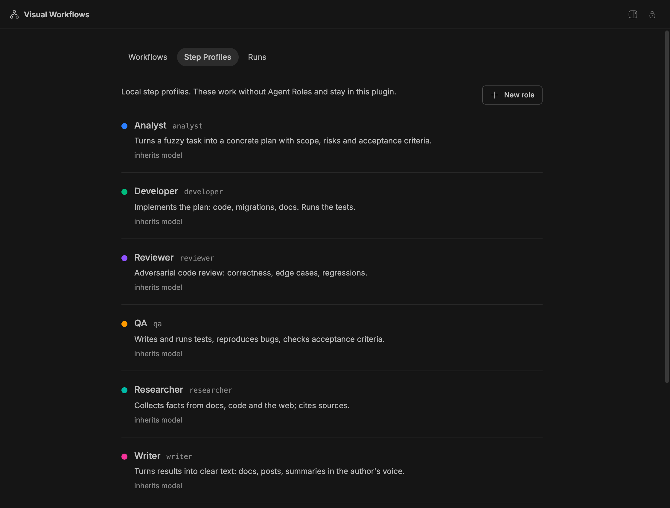 Visual Workflows screenshot 2
