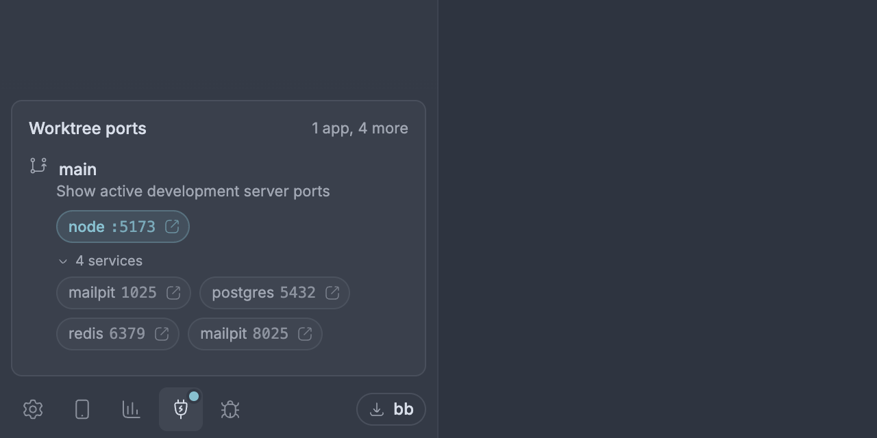 Worktree Ports screenshot 4