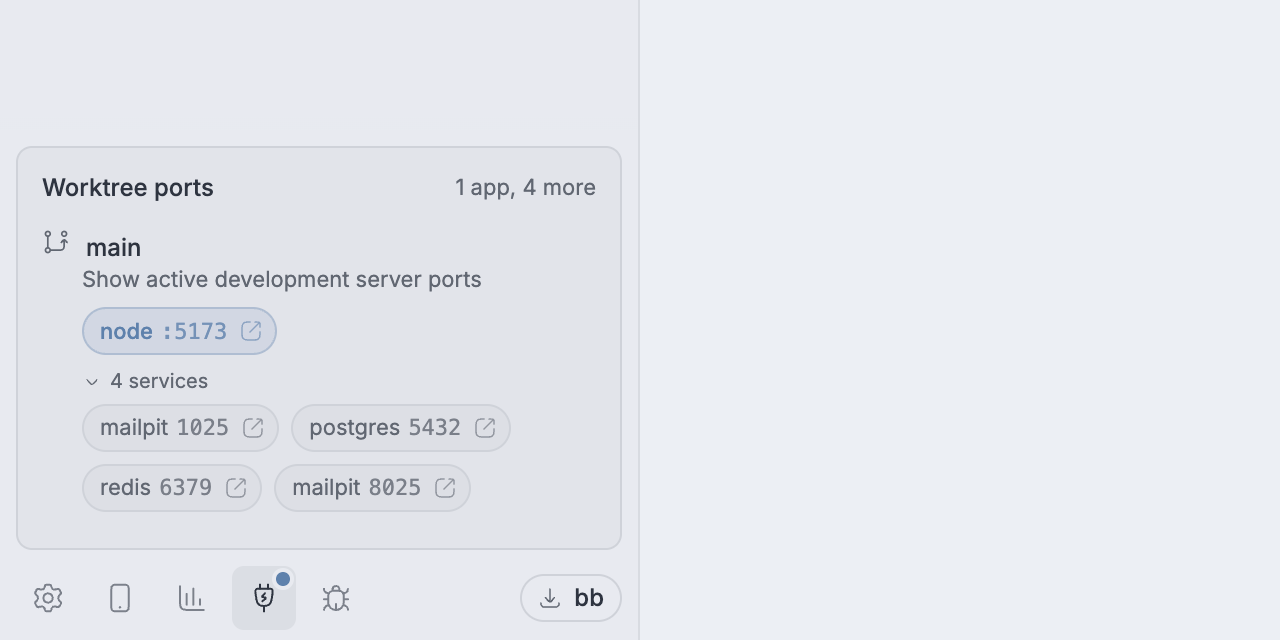 Worktree Ports screenshot 3
