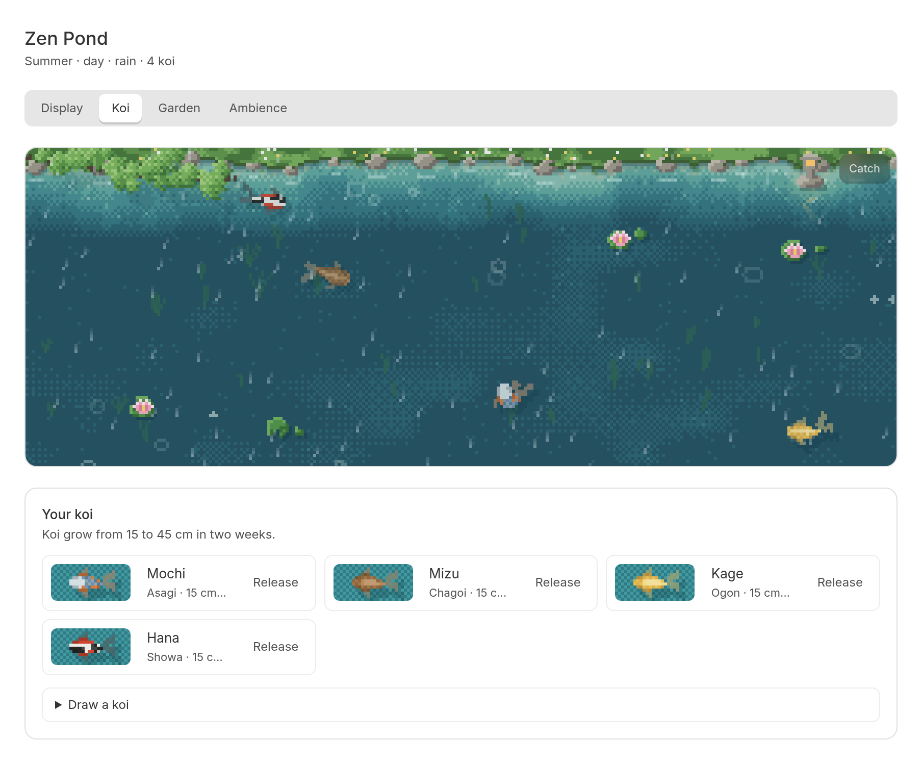 Zen Koi screenshot 3